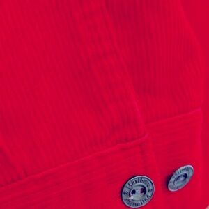 Vintage Marlboro Red 1/4 Zip Corduroy Shirt Jacket Size Medium Never Worn 90’s